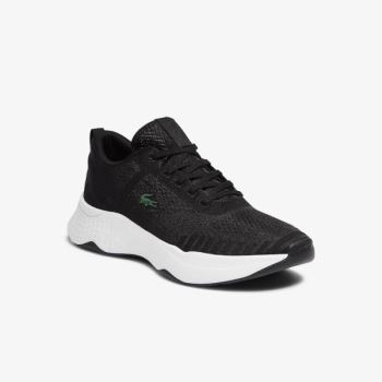 Lacoste Court-Drive Fly Textile Sneakers - Tenisky Pánské Černé / Bílé | CZ-1VpsXK